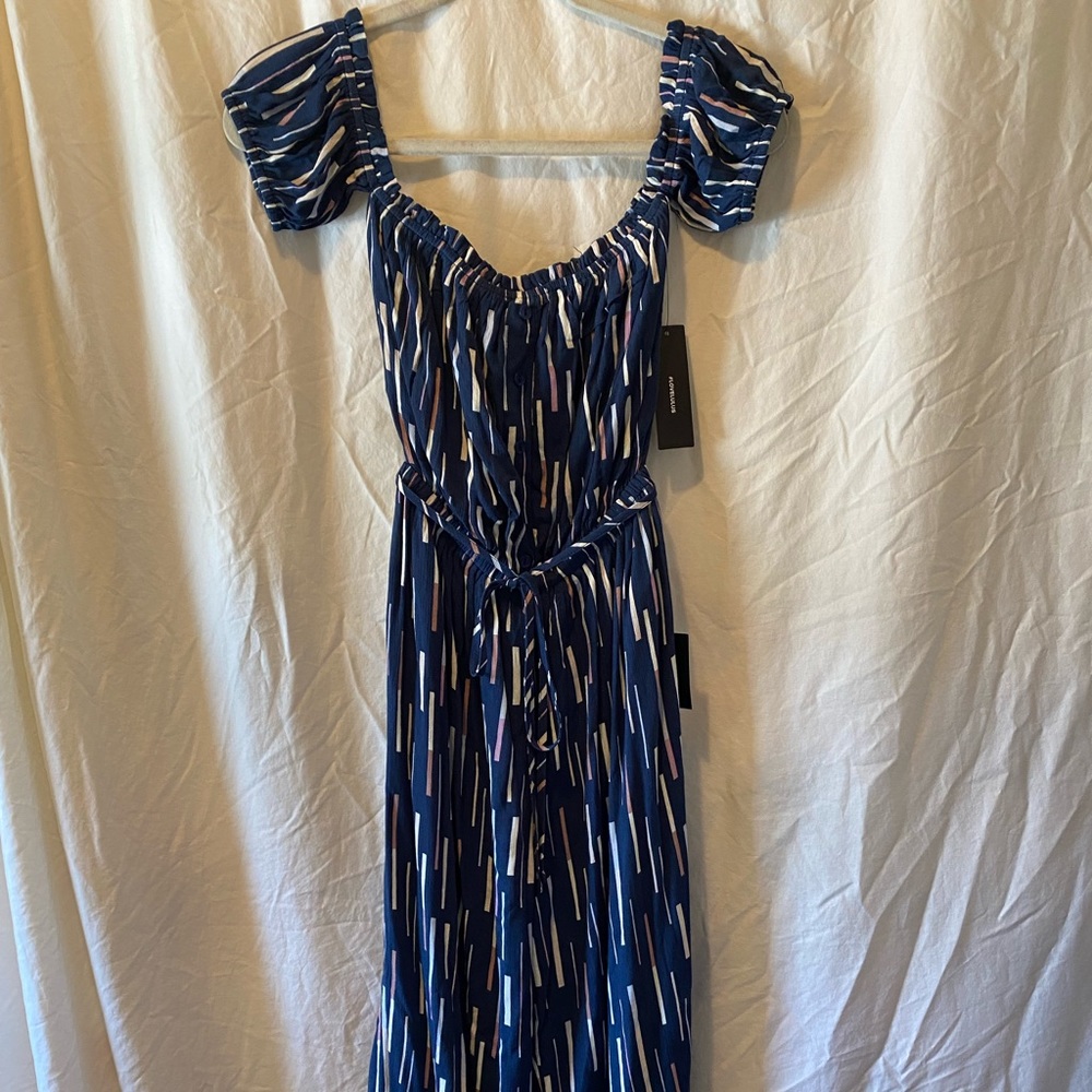 Lulus Navy Jumpsuit. NWT.